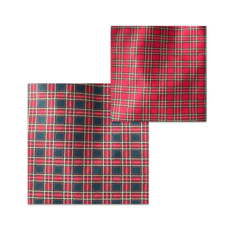 Panno lenci al metraggio h87cm/ca fantasia tartan