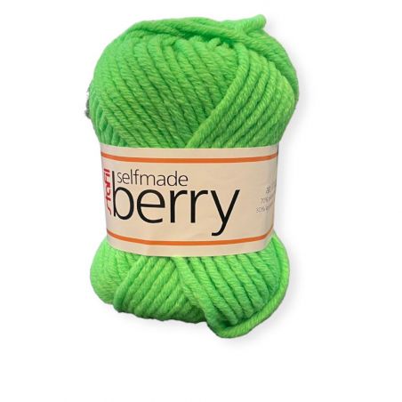 Gomitoli Lana Berry 50gr verde fluo n°28