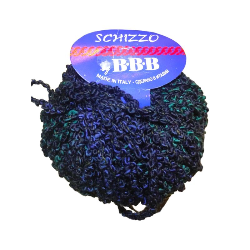Gomitolo Lana Schizzo 50gr Mix Blu  n°31
