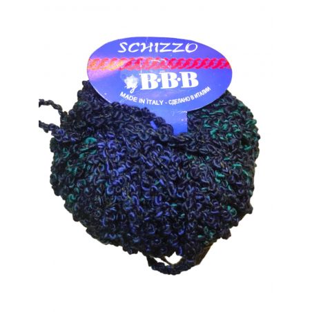 Gomitolo Lana Schizzo 50gr Mix Blu n°31