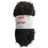 Gomitolo Filato Spugna Spongy Colore Nero n°14  Grammi 25