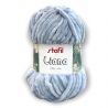 Gomitolo Lana Liana Effetto Ciniglia 100g azzurro n°12