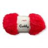 Gomitoli Lana Cuddly 100g Effetto Pelliccia rosso n°12