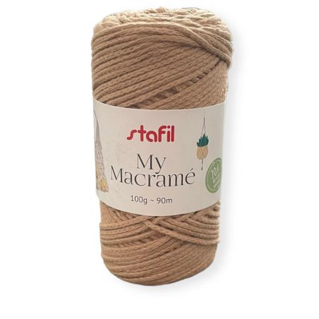 Cordone My Macramè mm2 Colore beige 100gr-90 Mt