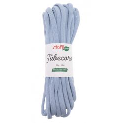 Tubecord Tubolare 6mm Modellabile g90 Metri 10 Ideale per creare scritte e Sagome- Colore Azzurro Baby