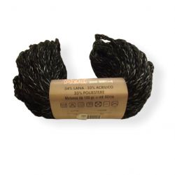 Gonitolo lana Metal 100gr nero