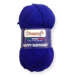 Filato Happy Risparmio 50 Gr-125mt Colore Azzurro  n° 122