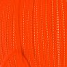 Rocca Elastico Piattina Ideale per Mascherine 4mm 150m, Arancione Fluo