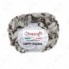 Gomitolo Lana Happy Polare 100gr Sfumato Grigio n°1200