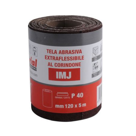 TELA SMERIGLIO RESINATA RT 120 m 5 gr  40 IMPERIAL