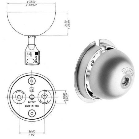 SERRATURA SICUREZZA FURGONI UFO             MERONI