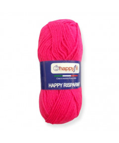 Filato Happy Risparmio 50 Gr-125mt Colore Fuxia  n° 142