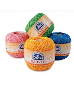 GOMITOLO COTONE BABYLO DMC FILO DI SCOZIA 100gr BiANCO