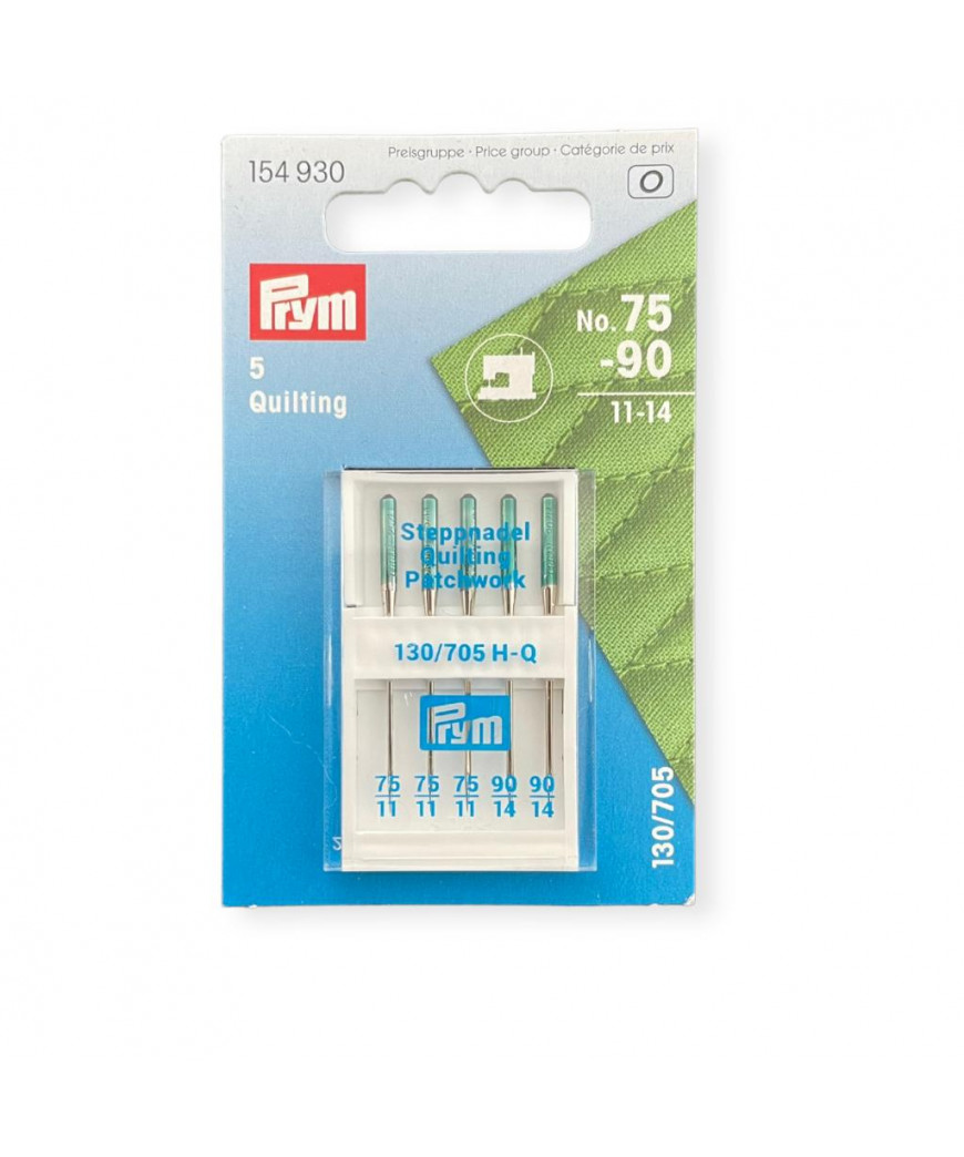 Aghi macchina da cucire steppnadel, quilting, patchwork 130/705 H-Q 75/90