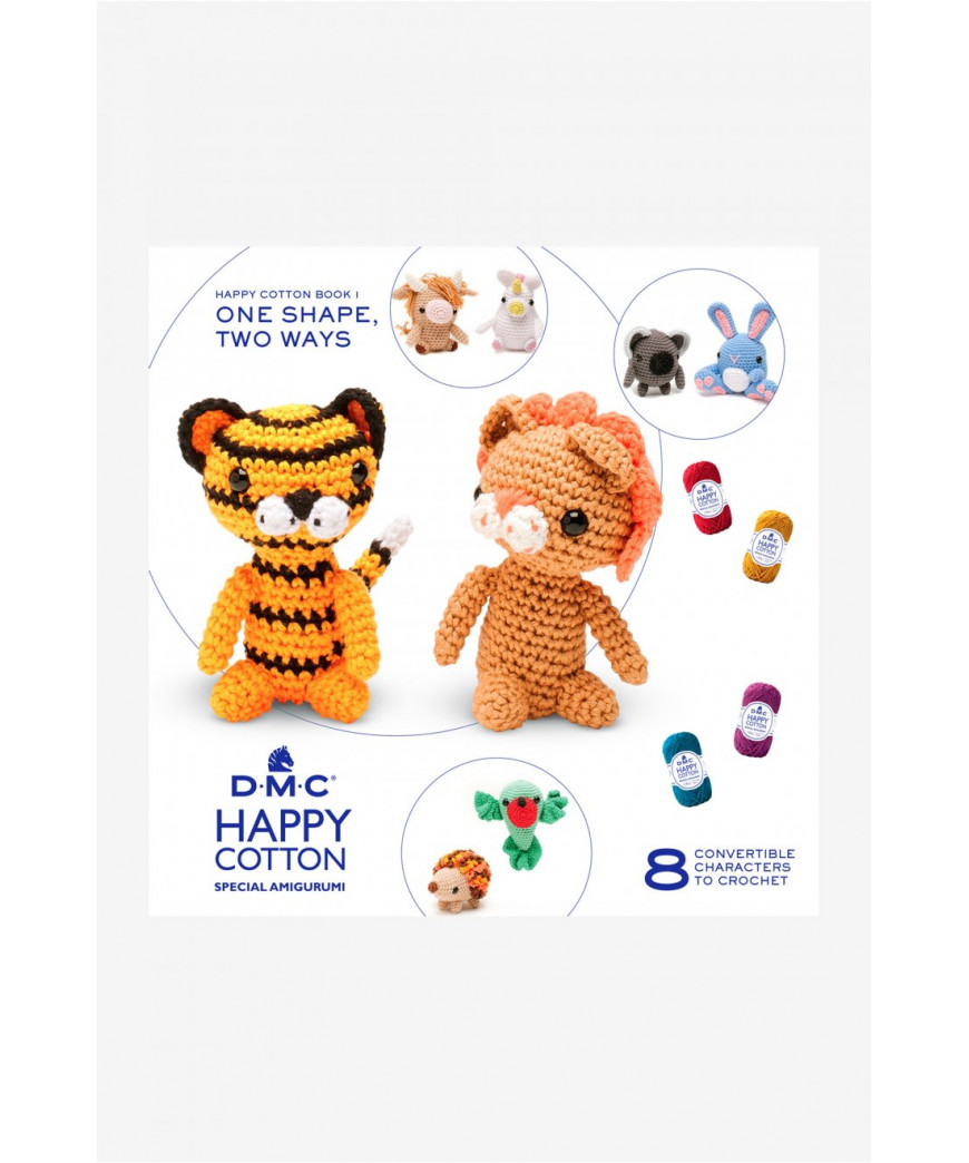 BOOK N° 1 DMC happy cotton special amigurumi