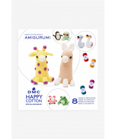 BOOK N° 8 DMC happy cotton special amigurumi ANIMALETTI