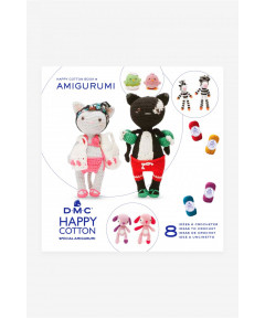 BOOK N° 9 DMC happy cotton special amigurumi COTTON LE COPPIE