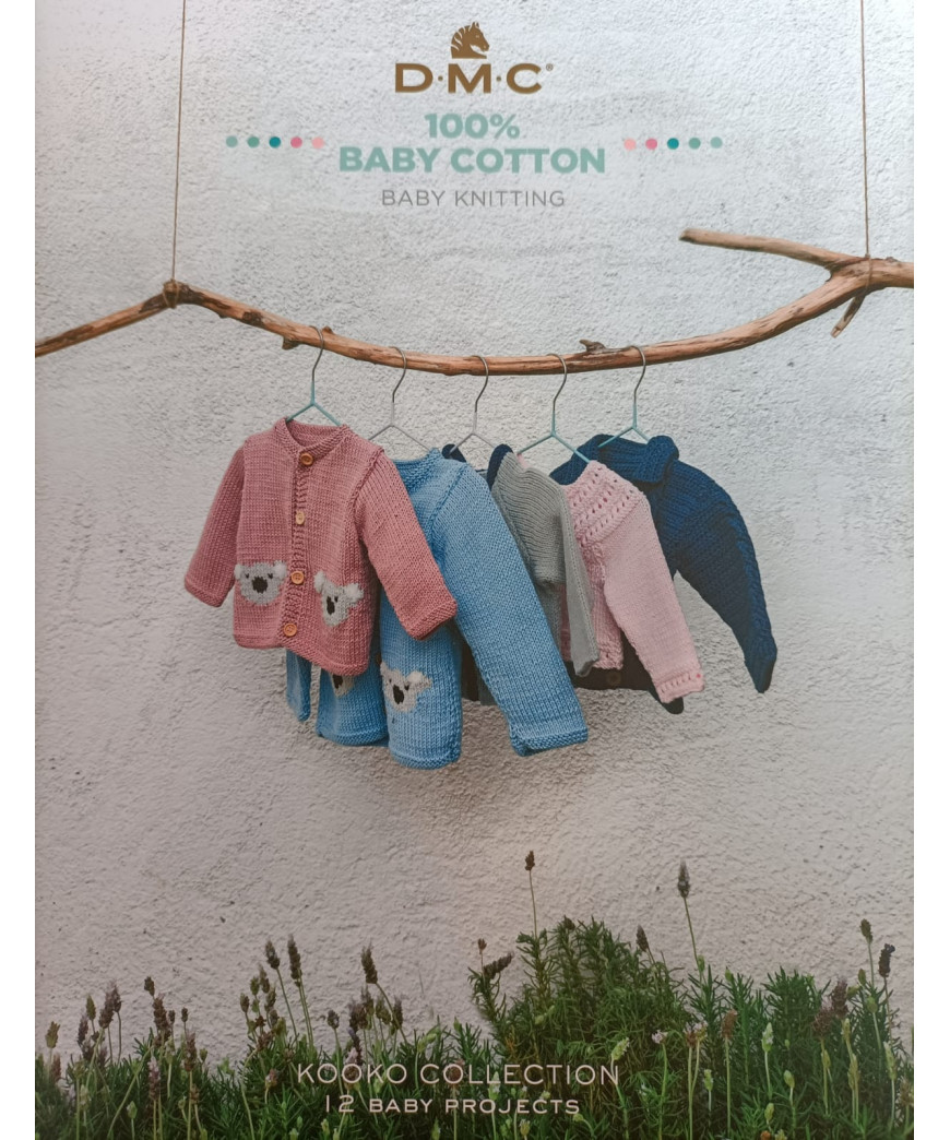 Manuale Dmc Baby Cotton con 12 Progetti