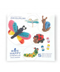 BOOK N° 5 DMC happy chenille special amigurumi GL AMICI DEL GIARDINO