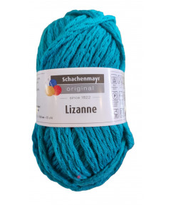 Fomitolo lana lizanne 50gr, 50Lana Vergine-50Poliacrilico Colore Smeraldo n°69