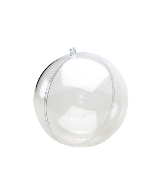 Sfera In Plexiglas Trasparente Effetto Cristallo Diametro 14cm