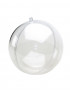 Sfera In Plexiglas Trasparente Effetto Cristallo Diametro 8cm