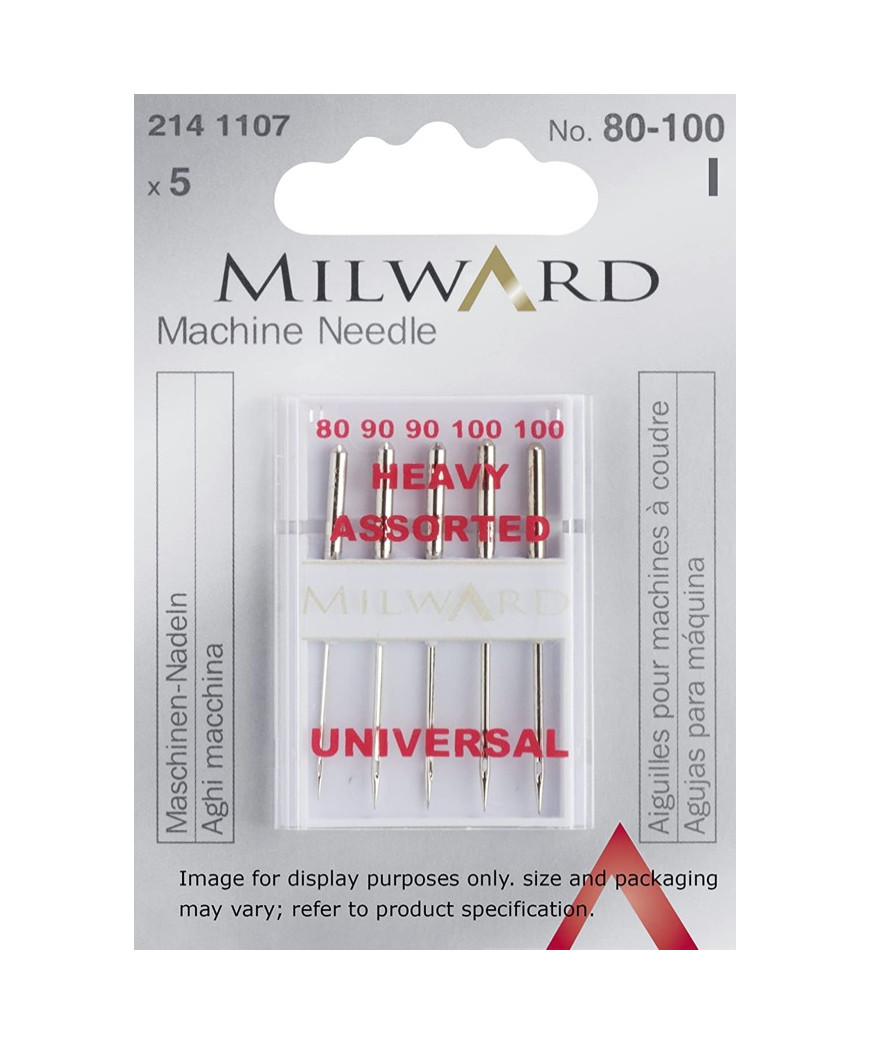 ghi Macchina da Cucire Milward heavy assortiti universal 80/90/100