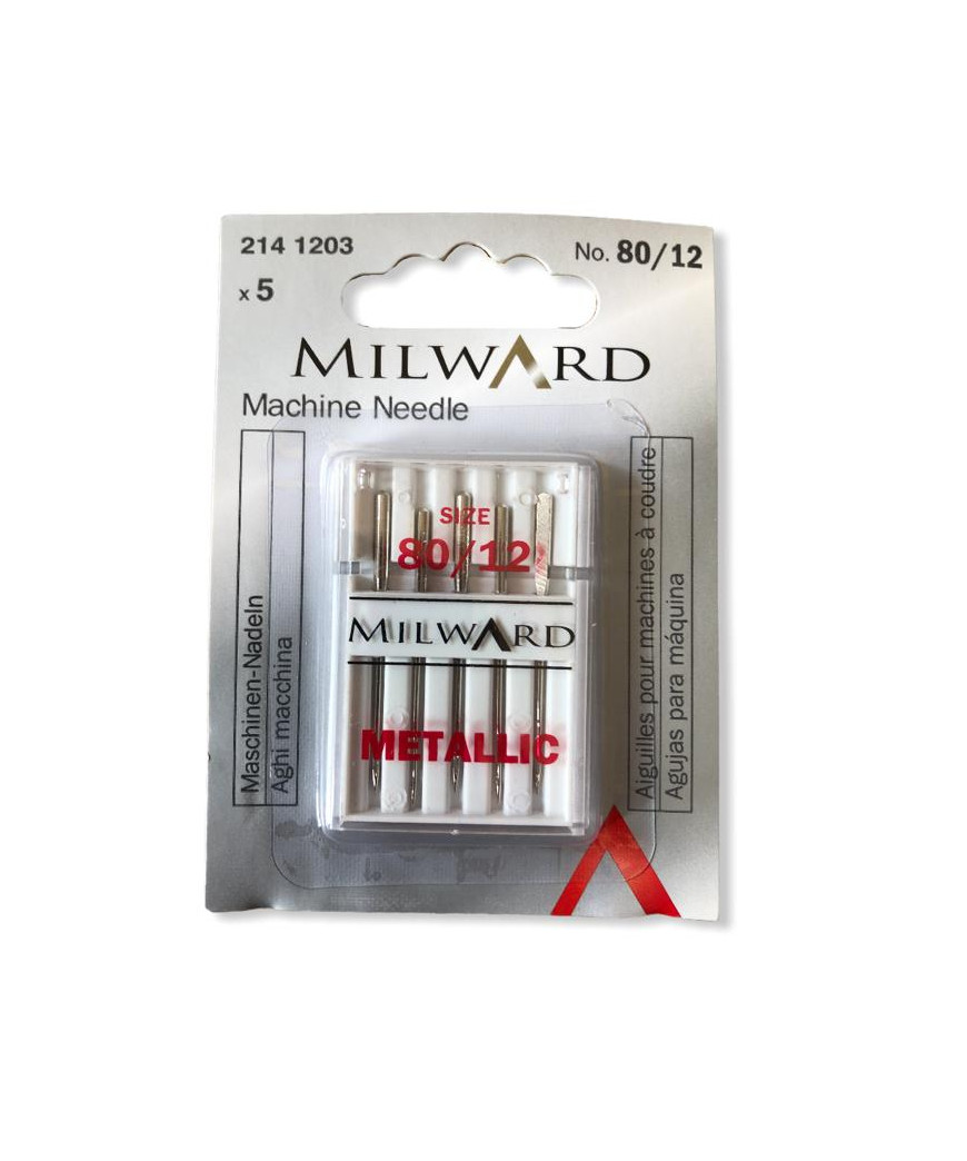 Aghi Macchina da Cucire Milward metallic 80/12