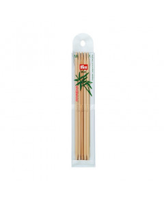 Ferri maglia doppia punta in bamboo PRYM 5mm