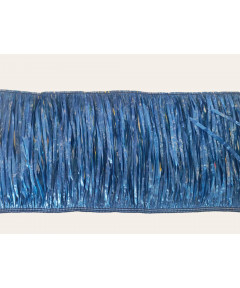 Frangia in Rafia per Decori e Bordure H 15 Cm Colore Bluette