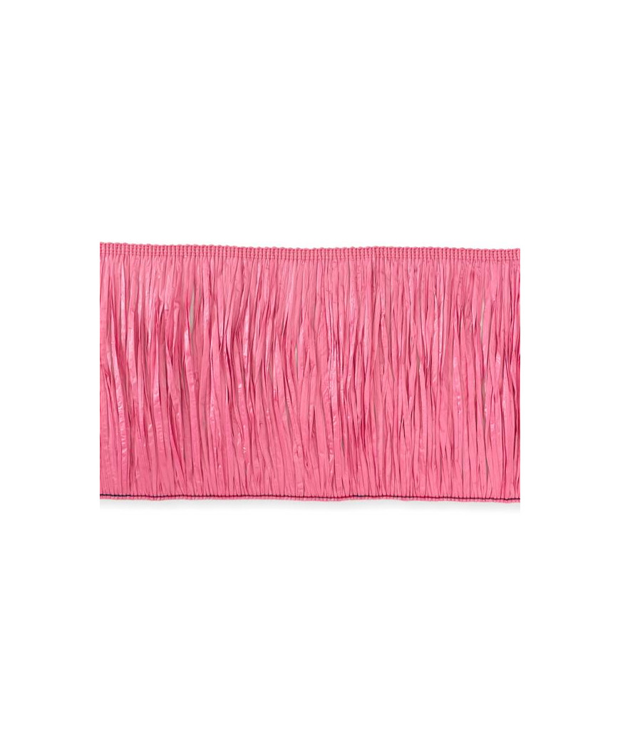 Frangia in Rafia per Decori e Bordure H 15 Cm Colore Rosa