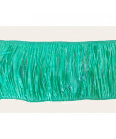 Frangia in Rafia per Decori e Bordure H 15 Cm Colore Verde