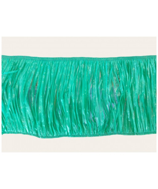 Frangia in Rafia per Decori e Bordure H 15 Cm Colore Verde