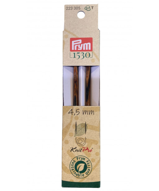 Punte Lunghe per ferri Knitpro intercambiabili e naturali n° 4,5 mm