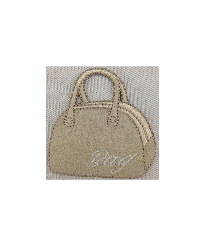 APPLICAZIONE TERMOADESIVA BAG BEIGE