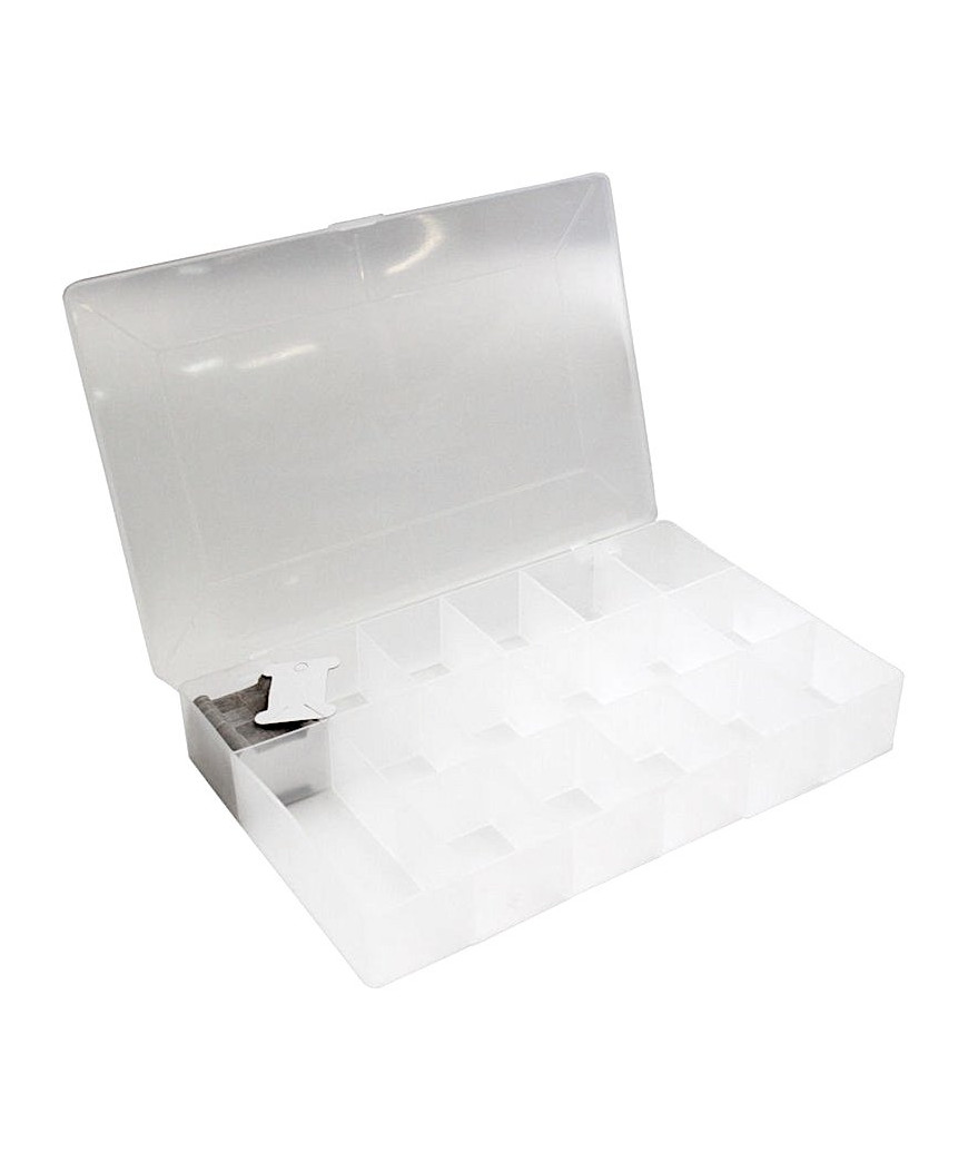 Organizer per Ricamo 17 Scomparti 28x18x4cm