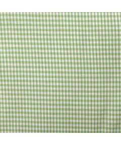 TESSUTO DELUX 100% COTONE VERDE MINI QUADRETTI N°104