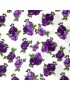 TESSUTO DELUX 100% COTONE ROSE VIOLA N°74