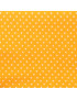 TESSUTO DELUX 100% COTONE GIALLO MINI POIS N°90