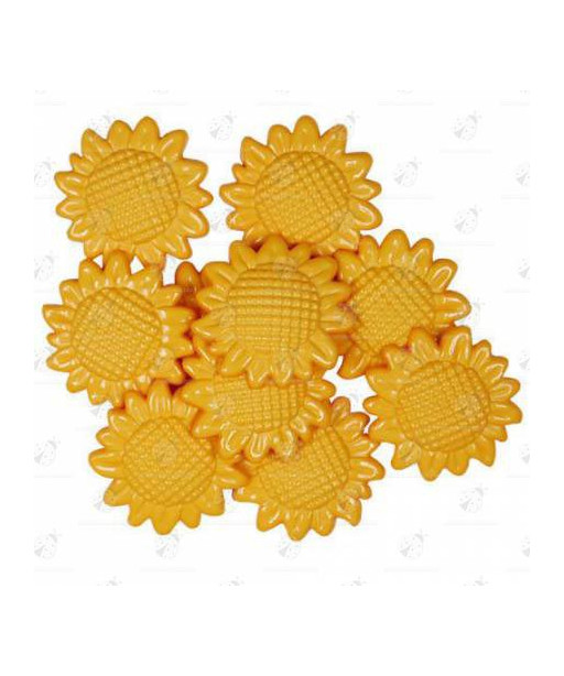 Stock Bottoni "Sunflower" 9 pezzi