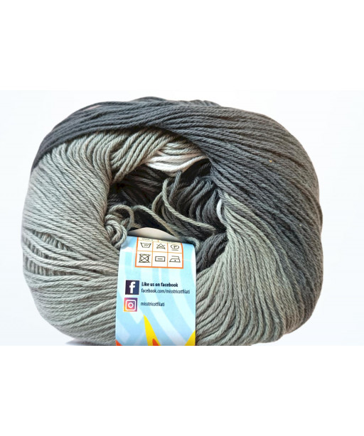 Cotone Polinesia Gr 100-mt330 Colore mic Grigio n°9