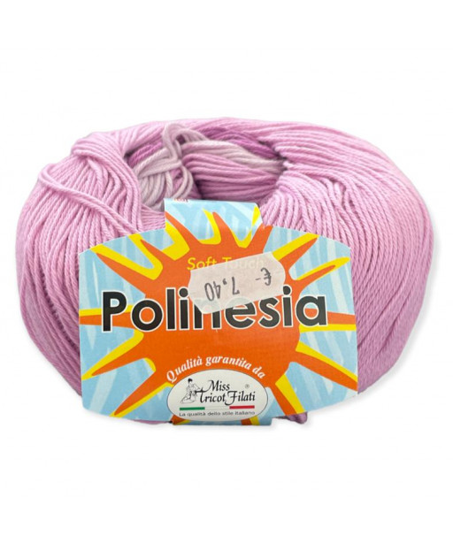 Cotone Polinesia Gr 100-mt330 Colore mix Ciclamino n°5