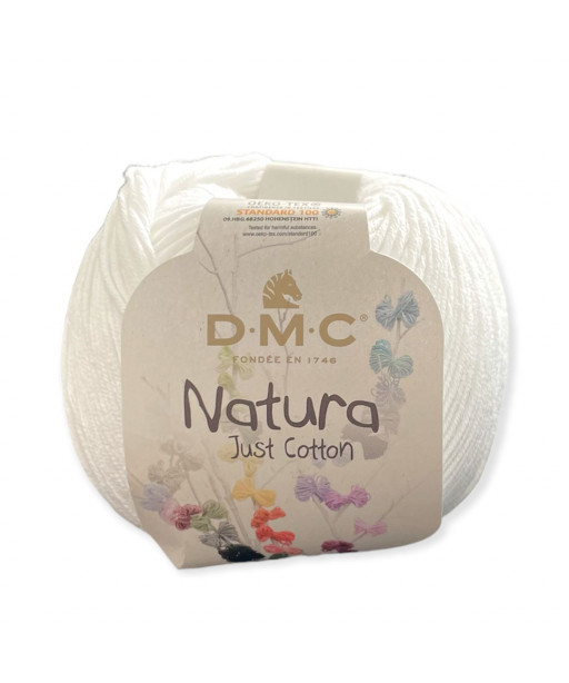 Gomitolo YUMMY COLORS Natura 50gr, bianco n°01