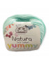 Gomitolo YUMMY COLORS Natura 50gr, verdeacqua n°100