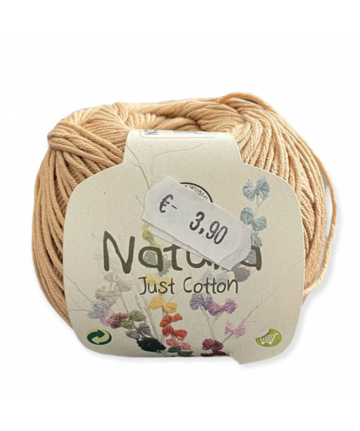Gomitolo YUMMY COLORS Natura 50gr, beige n°37