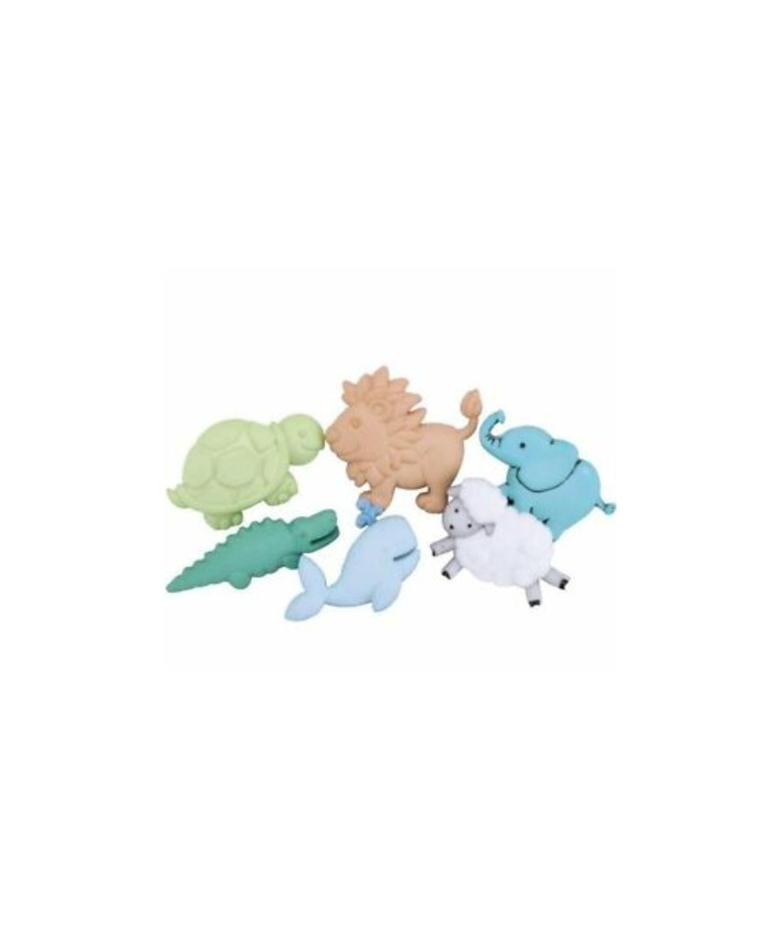 Bottoni Dress It Up "baby animals" 6pz
