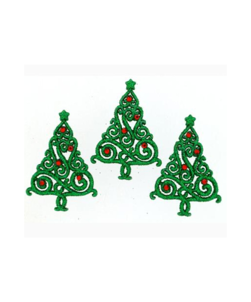 Bottoni Dress It Up "christmas elegance" 3pz