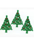 Bottoni Dress It Up "christmas elegance" 3pz