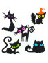 Bottone Pvc Fantasia Creeped Out Cats