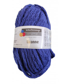 Fomitolo lana lizanne 50gr, 50Lana Vergine-50Poliacrilico Colore Bluette n°52
